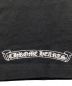 中古・古着 CHROME HEARTS (クロムハーツ) ロゴプリントキャミソール ブラック サイズ:XS：40000円