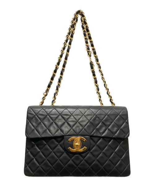 CHANEL（シャネル）CHANEL (シャネル) マトラッセチェーンショルダーバッグ ブラック サイズ:-の古着・服飾アイテム