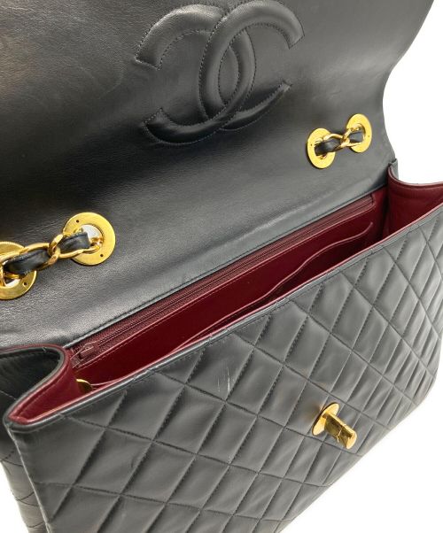 CHANEL（シャネル）CHANEL (シャネル) マトラッセチェーンショルダーバッグ ブラック サイズ:-の古着・服飾アイテム