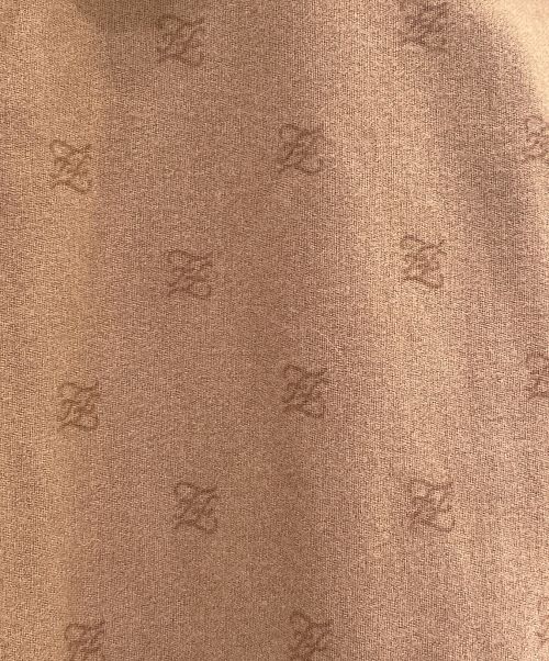 FENDI（フェンディ）FENDI (フェンディ) カリグラフィー ズッカ ウールパンツ ベージュ サイズ:38の古着・服飾アイテム