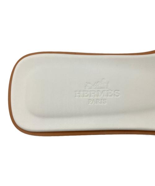 HERMES（エルメス）HERMES (エルメス) オランサンダル ホワイト サイズ:36の古着・服飾アイテム