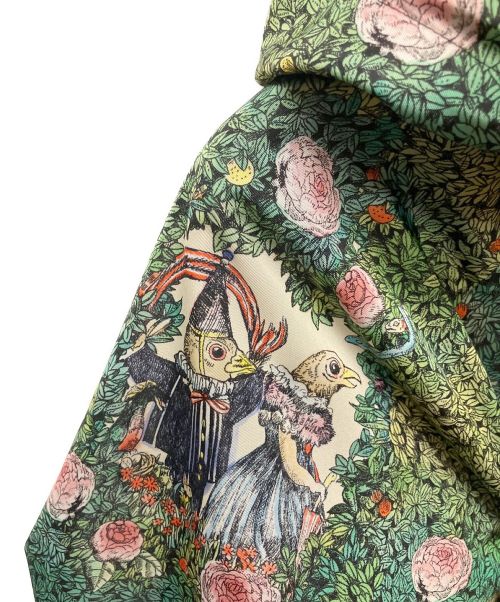 GUCCI（グッチ）GUCCI (グッチ) HIGUCHIYUKO (ヒグチユウコ) ナイロン ジャケット グリーン サイズ:42の古着・服飾アイテム