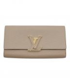 LOUIS VUITTONルイ ヴィトン）の古着「ポリトフォイユ カプシーヌ」｜ベージュ