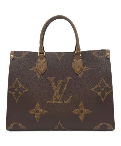 LOUIS VUITTON（ルイ ヴィトン）LOUIS VUITTON (ルイ ヴィトン) モノグラムジャインアント リバース ブラウン サイズ:MMの古着・服飾アイテム