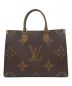 LOUIS VUITTON（ルイ ヴィトン）の古着「モノグラムジャインアント リバース」｜ブラウン