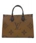 LOUIS VUITTON (ルイ ヴィトン) モノグラムジャインアント リバース ブラウン サイズ:MM：300000円