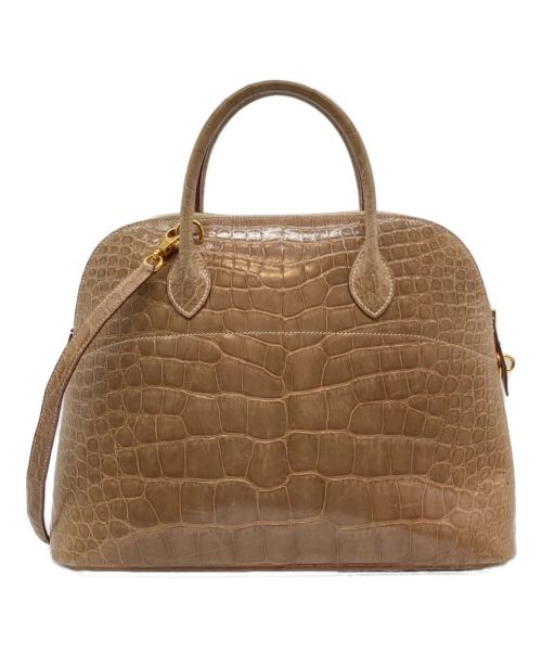 HERMES（エルメス）HERMES (エルメス) ボリード 35 ベージュ サイズ:35の古着・服飾アイテム