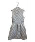 Christian Dior (クリスチャン ディオール) オブリークニットワンピース グレー サイズ:38：198000円