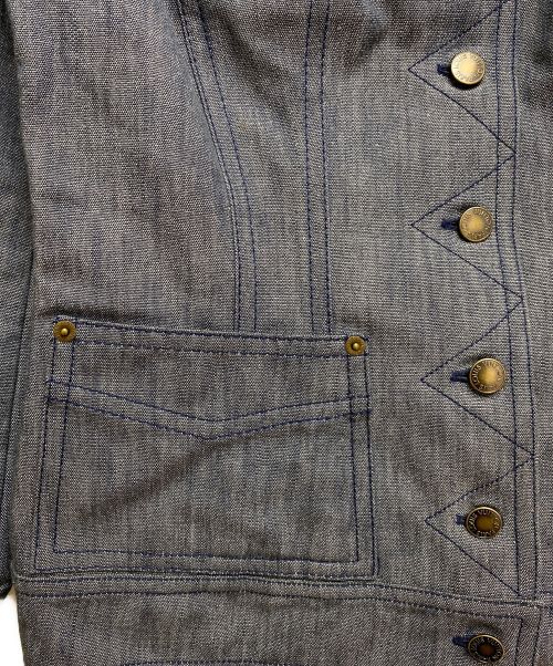 LOUIS VUITTON（ルイ ヴィトン）LOUIS VUITTON (ルイ ヴィトン) デニムジャケット スカイブルー サイズ:42の古着・服飾アイテム