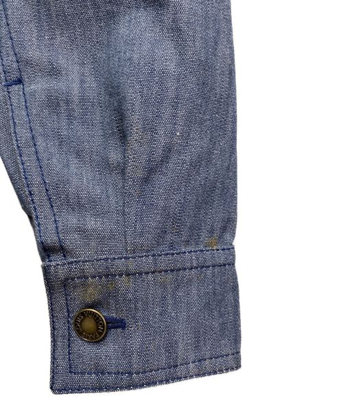 LOUIS VUITTON（ルイ ヴィトン）LOUIS VUITTON (ルイ ヴィトン) デニムジャケット スカイブルー サイズ:42の古着・服飾アイテム
