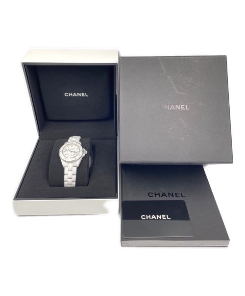 CHANEL（シャネル）CHANEL (シャネル) J12 ホワイトの古着・服飾アイテム