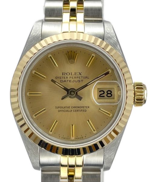 ROLEX（ロレックス）ROLEX (ロレックス) デイトジャスト Ref.69173 シャンパン サイズ:26mmの古着・服飾アイテム