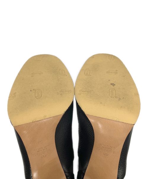 VALENTINO（ヴァレンティノ）VALENTINO (ヴァレンティノ) ロックスタッズ グレインカーフ90MM ブラック サイズ:38の古着・服飾アイテム