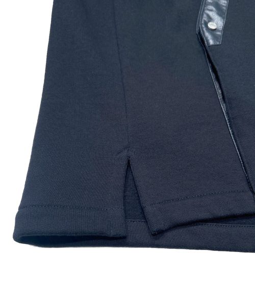 HERMES（エルメス）HERMES (エルメス) ダブルゲームパーカー ブラック×ネイビー サイズ:XXLの古着・服飾アイテム