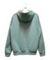 HERMES (エルメス) ホースパッチレザーパーカー スカイブルー サイズ:XL：79800円
