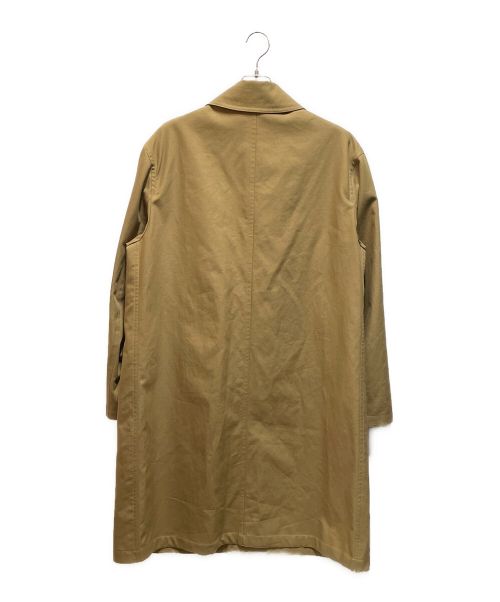 HERMES（エルメス）HERMES (エルメス) セリエボタンステンカラーコート ベージュ サイズ:50 未使用品の古着・服飾アイテム
