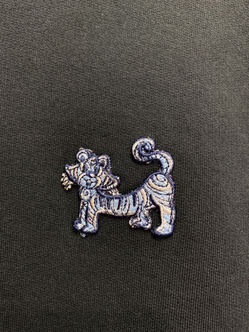 DIOR HOMME（ディオール オム）Dior Homme (ディオール オム) X KENNY SCHARF クルーネックスウェット ネイビー サイズ:XXSの古着・服飾アイテム