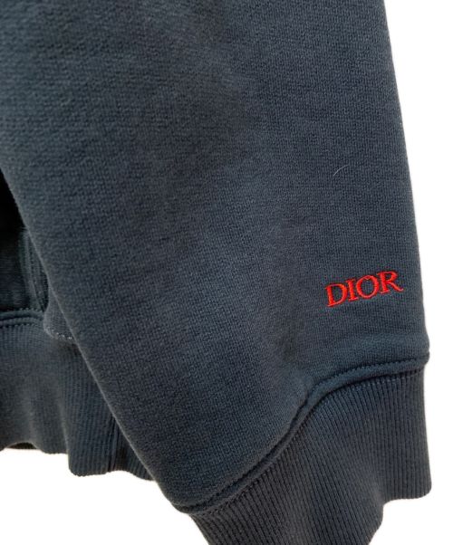 DIOR HOMME（ディオール オム）Dior Homme (ディオール オム) X KENNY SCHARF クルーネックスウェット ネイビー サイズ:XXSの古着・服飾アイテム