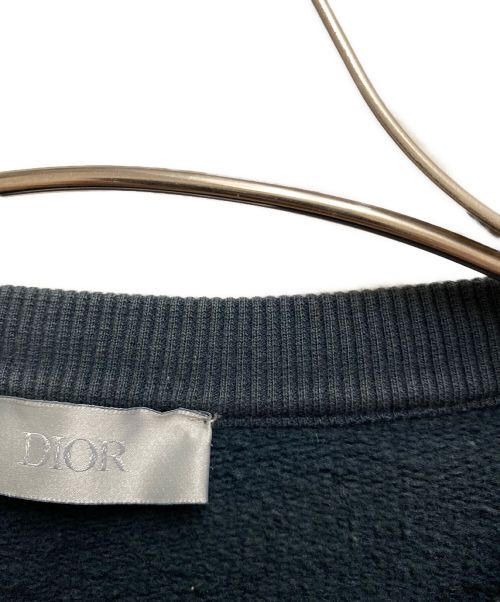 DIOR HOMME（ディオール オム）Dior Homme (ディオール オム) X KENNY SCHARF クルーネックスウェット ネイビー サイズ:XXSの古着・服飾アイテム