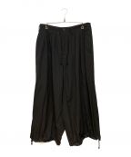 Yohji Yamamoto pour hommeヨウジヤマモト プールオム）の古着「バルーンパンツ」｜ブラック