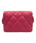 CHANEL (シャネル) ミニフラップCCハートショルダーバッグ ピンク サイズ:18：648000円