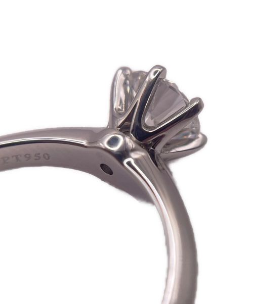 TIFFANY & Co.（ティファニー）TIFFANY & Co. (ティファニー) ソリテールダイヤモンドリング サイズ:14号の古着・服飾アイテム
