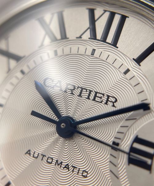 Cartier（カルティエ）Cartier (カルティエ) バロンブルー・ドゥ・カルティエ シルバー文字盤の古着・服飾アイテム