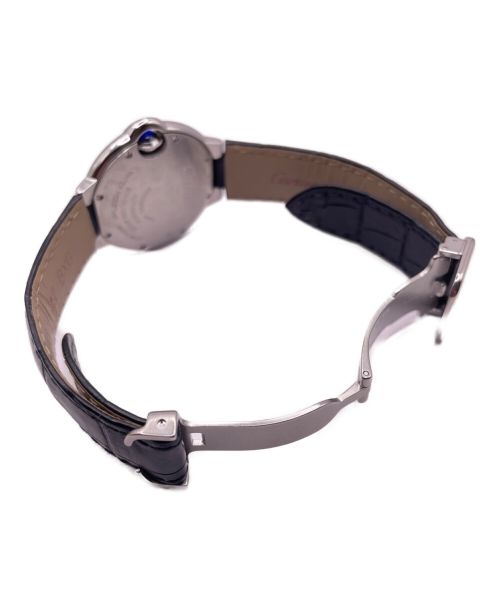 Cartier（カルティエ）Cartier (カルティエ) バロンブルー・ドゥ・カルティエ シルバー文字盤の古着・服飾アイテム