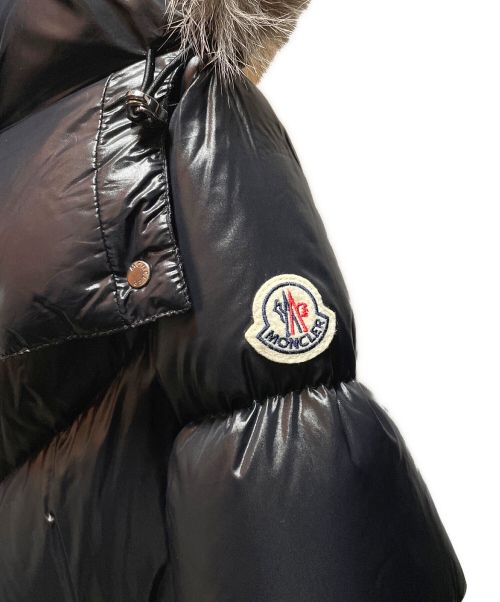 MONCLER（モンクレール）MONCLER (モンクレール) RIBAFUR ブラック サイズ:SIZE１の古着・服飾アイテム