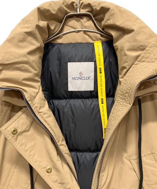 MONCLER GENIUS（モンクレール ジーニアス）MONCLER GENIUS (モンクレール ジーニアス) Landis/ロングダウンコート ベージュ サイズ:0（JPサイズ：7号）の古着・服飾アイテム