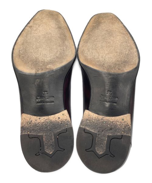 JOHN LOBB（ジョンロブ）JOHN LOBB (ジョンロブ) Uチップシューズ ボルドー サイズ:7１/2の古着・服飾アイテム