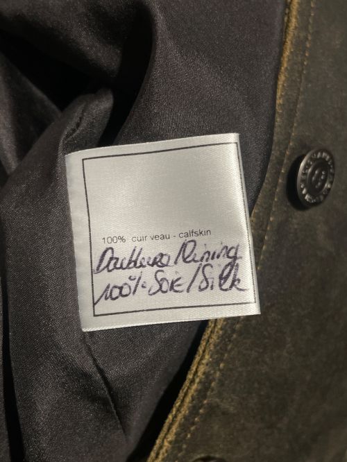 CHANEL（シャネル）CHANEL (シャネル) レザーヴィンテージベスト ブラウン サイズ:38の古着・服飾アイテム
