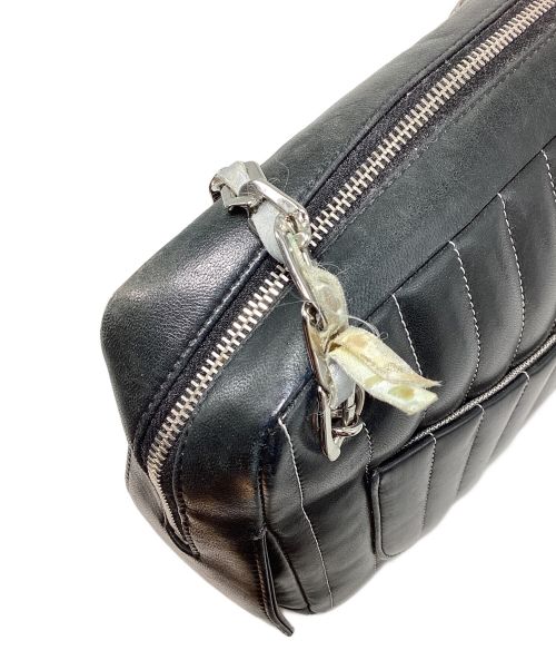 CHANEL（シャネル）CHANEL (シャネル) Lamb skin chain shoulder bag（ラムスキンラムスキンチェーンショルダーバッグ） ブラック サイズ:-の古着・服飾アイテム