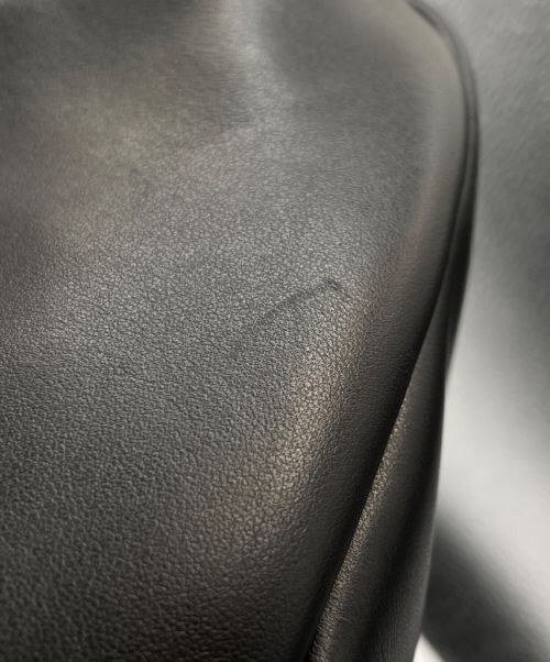 Saint Laurent Paris（サンローランパリ）Saint Laurent Paris (サンローランパリ) レザーバックパック ブラックの古着・服飾アイテム