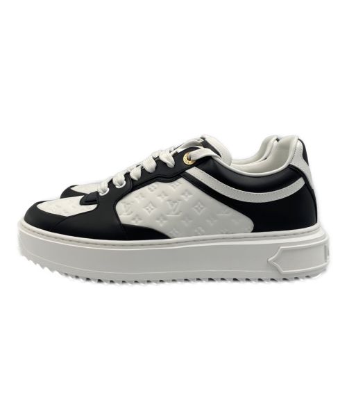 LOUIS VUITTON（ルイ ヴィトン）LOUIS VUITTON (ルイ ヴィトン) タイムアウトスニーカー ホワイト×ブラック サイズ:38 1/2の古着・服飾アイテム