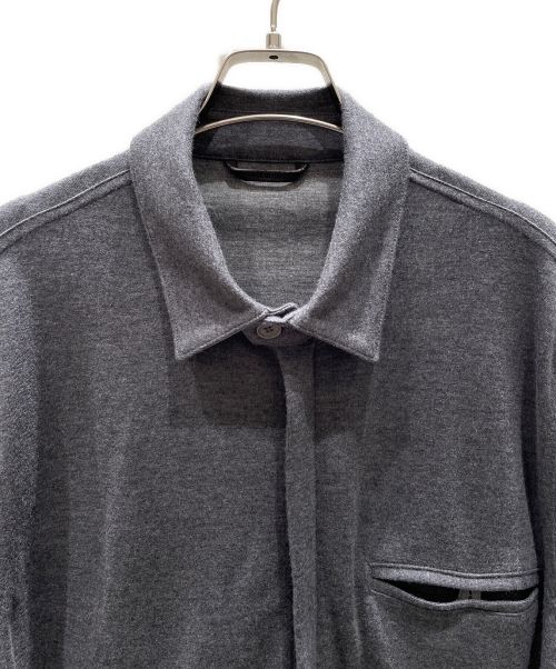LORO PIANA（ロロピアーナ）LORO PIANA (ロロピアーナ) ニットジャケット ライトグレー サイズ:XLの古着・服飾アイテム