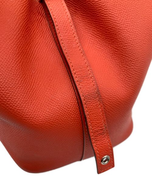 HERMES（エルメス）HERMES (エルメス) ピコタンロックPM トレサージュ ルージュアッシュ/セレステ/カプシーヌ サイズ:PMの古着・服飾アイテム