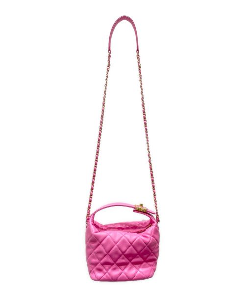 CHANEL（シャネル）CHANEL (シャネル) CHANEL 19 マトラッセ2wayバッグ ピンク サイズ:19の古着・服飾アイテム