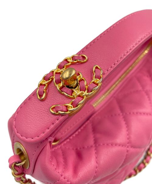 CHANEL（シャネル）CHANEL (シャネル) CHANEL 19 マトラッセ2wayバッグ ピンク サイズ:19の古着・服飾アイテム