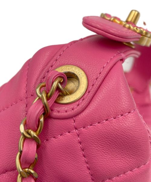CHANEL（シャネル）CHANEL (シャネル) CHANEL 19 マトラッセ2wayバッグ ピンク サイズ:19の古着・服飾アイテム