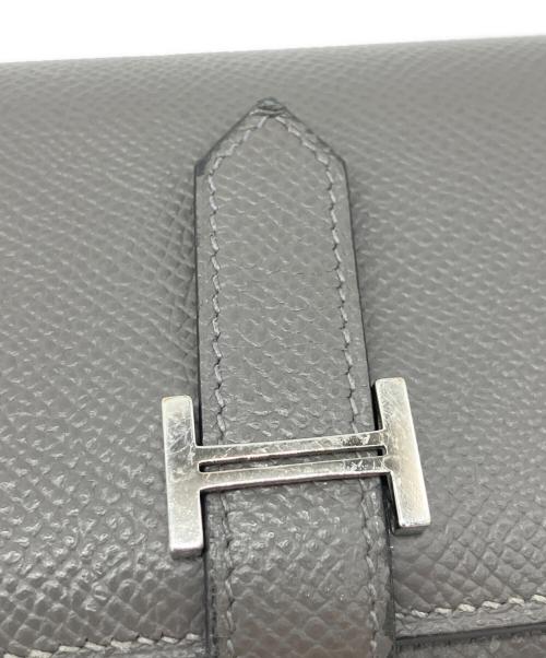 HERMES（エルメス）HERMES (エルメス) Bearn Combine ベアンコンビネ /ヴォーエプソン/エタン/U刻印：2022年製 エタン サイズ:コンビネの古着・服飾アイテム