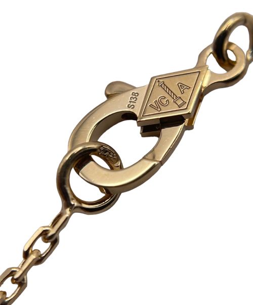 VAN CLEEF & ARPELS（ヴァンクリーフ＆アーペル）VAN CLEEF & ARPELS (ヴァンクリーフ＆アーペル) フルダイヤ ヴィンテージ アルハンブラ ネックレスの古着・服飾アイテム