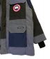 中古・古着 CANADA GOOSE (カナダグース) PATCHWORK PARKA ネイビー×ブラック サイズ:L：70000円
