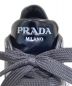 中古・古着 PRADA (プラダ) ローカットスニーカー ブラック サイズ:37　1/2：49800円