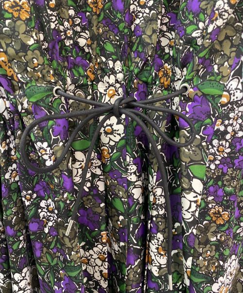 sacai（サカイ）sacai (サカイ) Nylon Bomber Dress Floral Print マルチカラー サイズ:2の古着・服飾アイテム