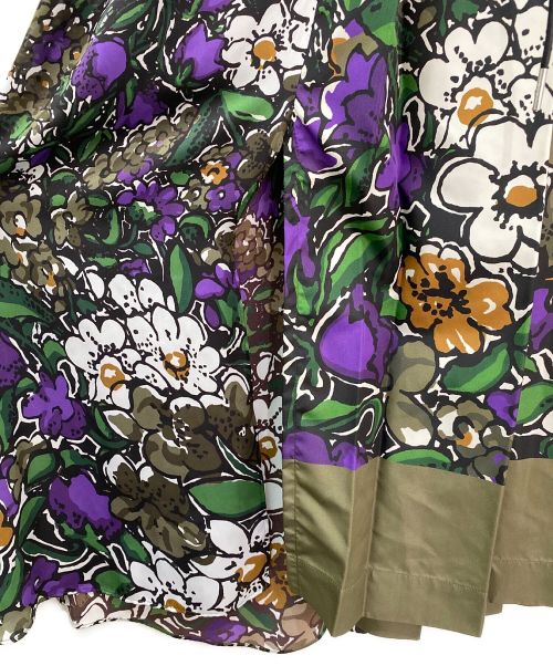 sacai（サカイ）sacai (サカイ) Nylon Bomber Dress Floral Print マルチカラー サイズ:2の古着・服飾アイテム