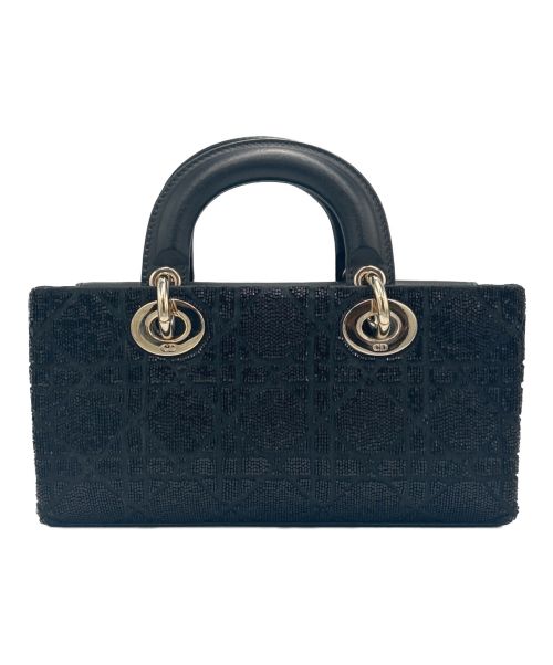Christian Dior（クリスチャン ディオール）Christian Dior (クリスチャン ディオール) LADY D-JOY バッグ スモール ブラック サイズ:スモールの古着・服飾アイテム