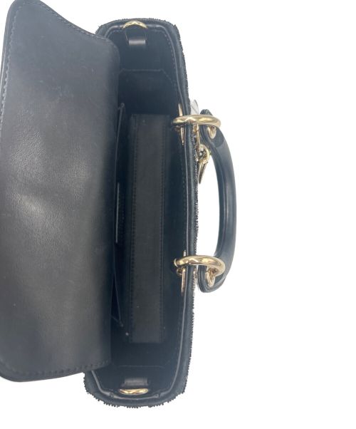 Christian Dior（クリスチャン ディオール）Christian Dior (クリスチャン ディオール) LADY D-JOY バッグ スモール ブラック サイズ:スモールの古着・服飾アイテム