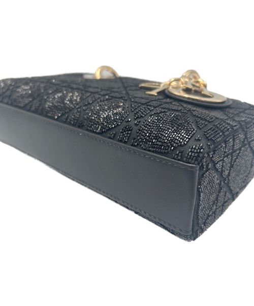 Christian Dior（クリスチャン ディオール）Christian Dior (クリスチャン ディオール) LADY D-JOY バッグ スモール ブラック サイズ:スモールの古着・服飾アイテム