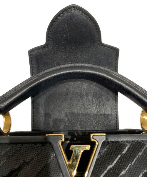 LOUIS VUITTON（ルイ ヴィトン）LOUIS VUITTON (ルイ ヴィトン) カプシーヌ ミニ ブラック サイズ:MINIの古着・服飾アイテム